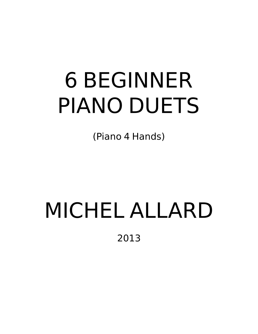 Free Printable Beginner Piano Duets Pdf Merger Free Printable Beginner Piano Duets Pdf Merger