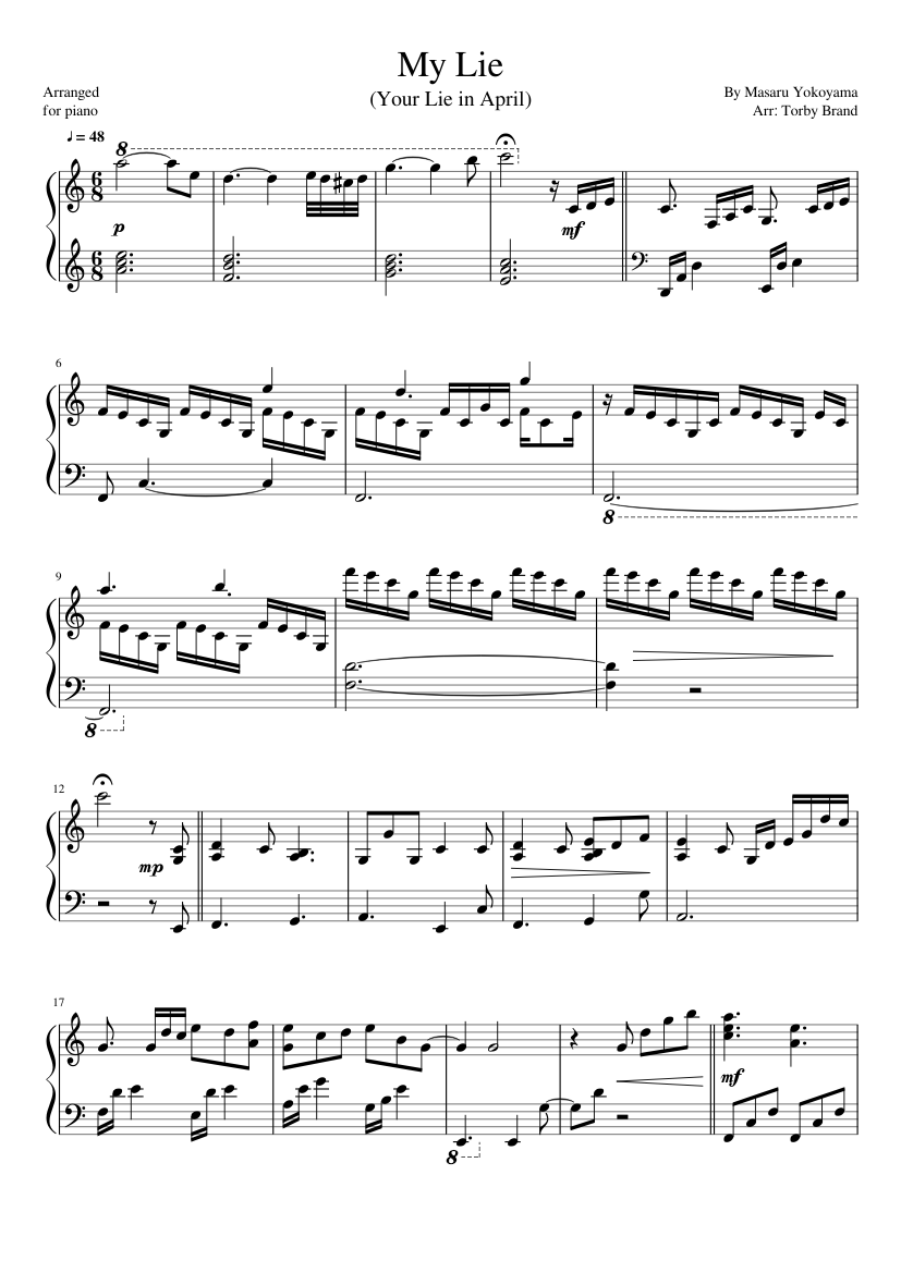 Your lie in april anime piano - choicesdarelo