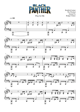 Search Results For Kendrick Lamar Free Sheet Music Sorted By Comment Count Musescore Com