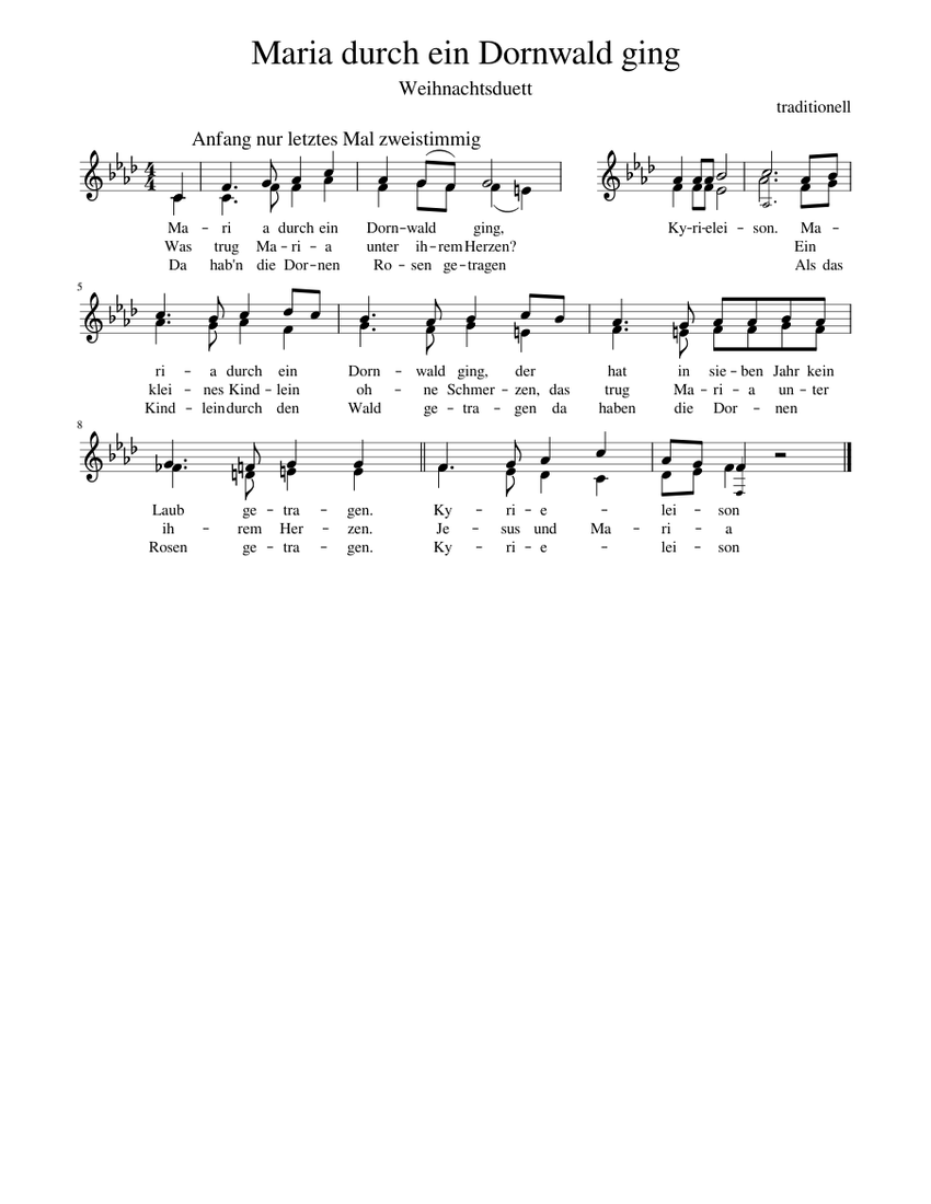 maria-durch-ein-dornwald-ging-voice-duet-sheet-music-for-vocals