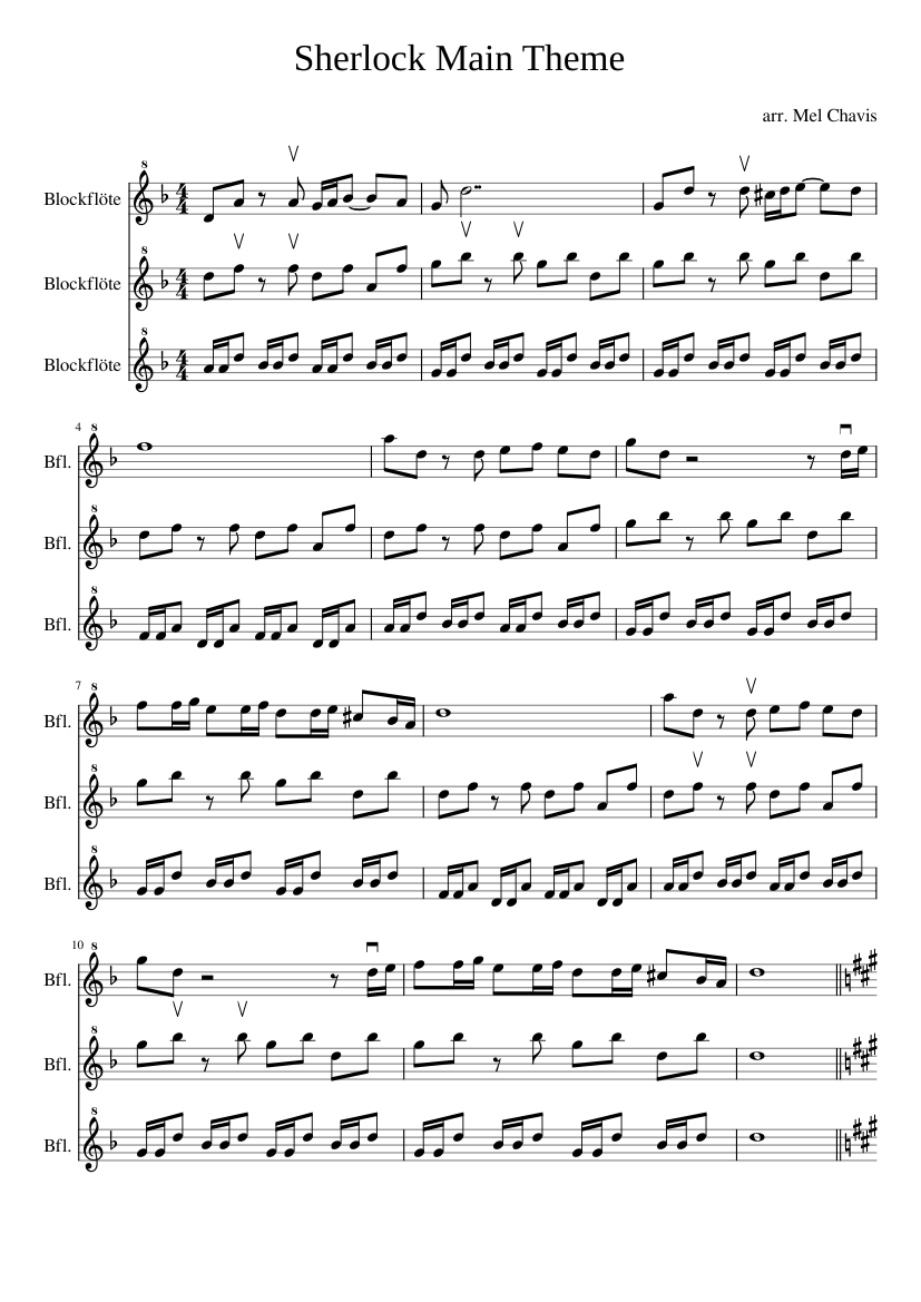 Sherlock Main Theme