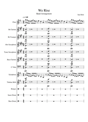 Free We Rise by San Holo sheet music | Download PDF or print on  Musescore.com