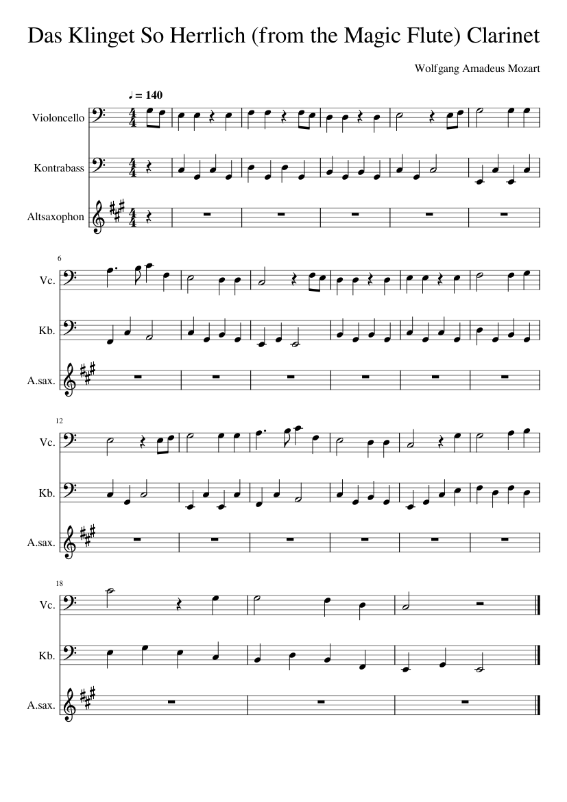 Das klinget so herrlich