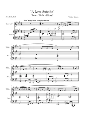 Free Yutaka Minobe sheet music | Download PDF or print on Musescore.com