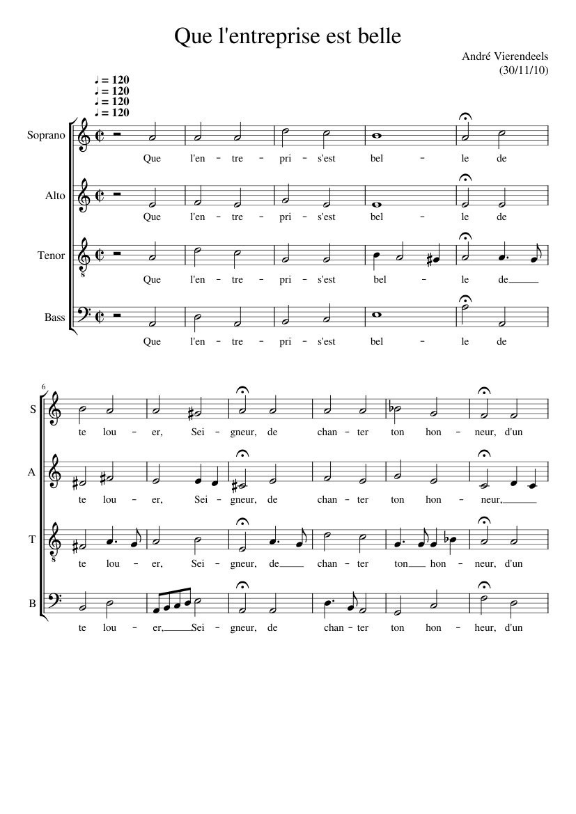 Que l'entreprise est belle