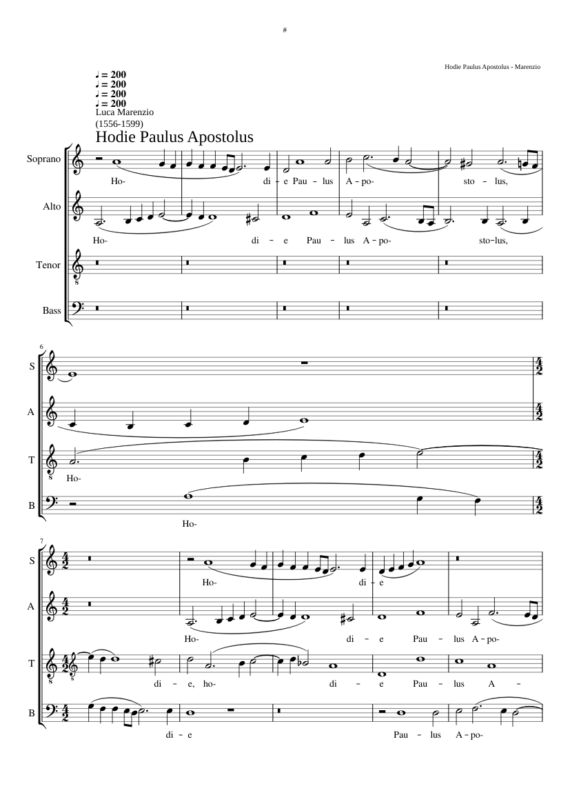 Hodie Paulus Apostolus