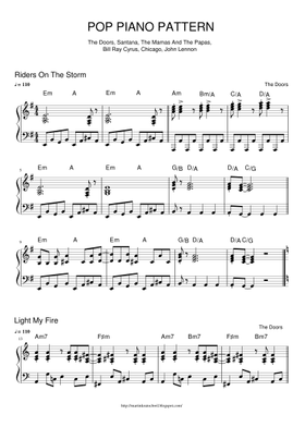 Light My Fire Sheet Music Free Download In Pdf Or Midi On Musescore Com