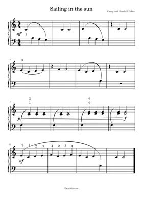 Piano adventures Level 1 sheet music | Play, print, and download in PDF or  MIDI sheet music on Musescore.com