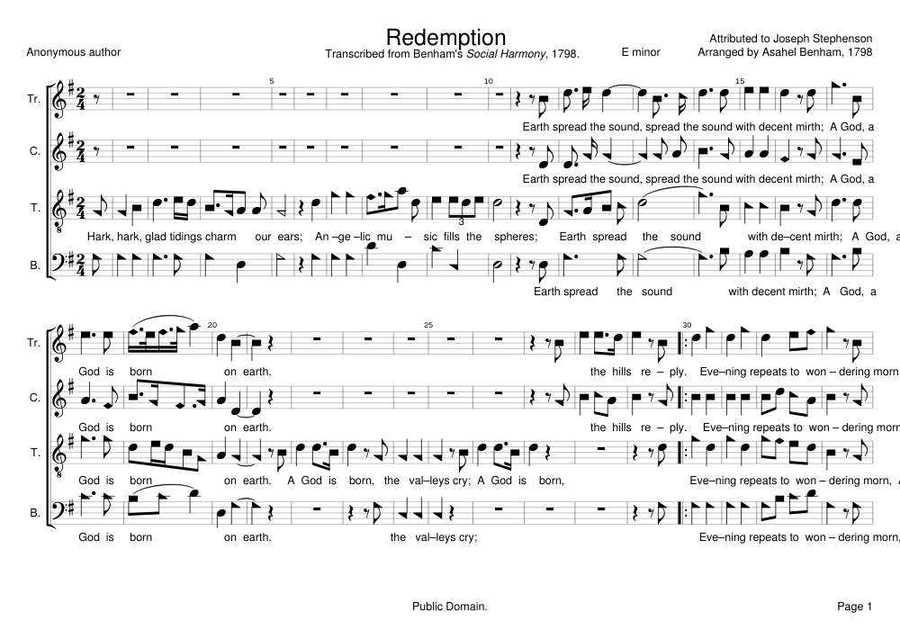 Redemption - Joseph Stephenson