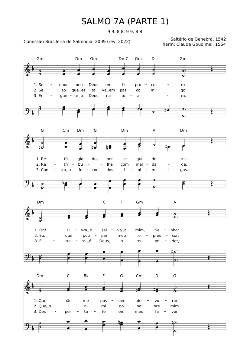 Salmo 7A (Parte 1)