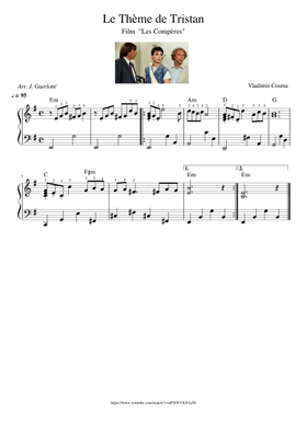 Vladimir Cosma Sheet music free download in PDF or MIDI on Musescore.com
