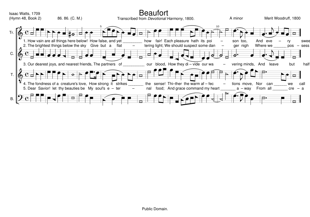 Beaufort - Merit Woodruff