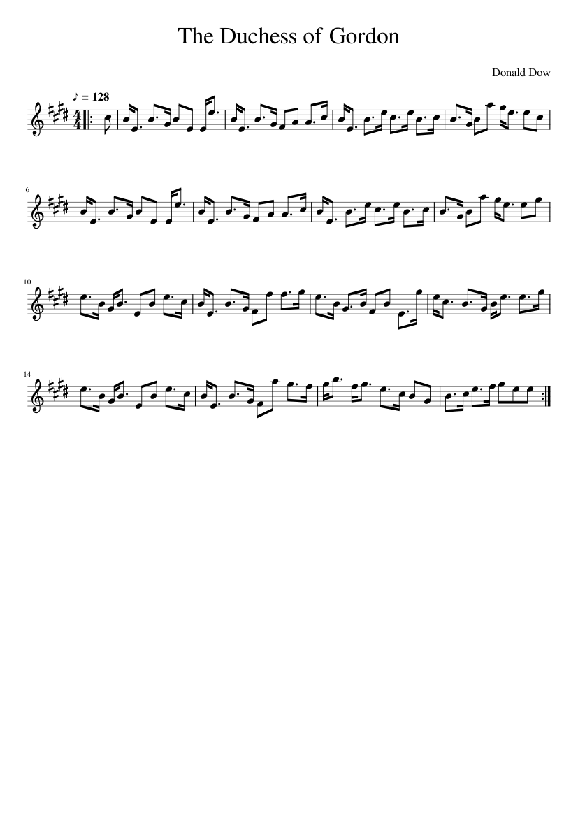 The Duchess of Gordon