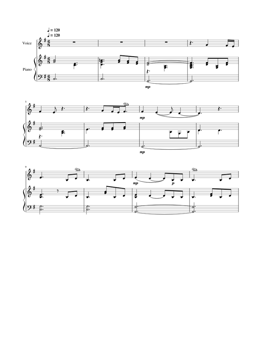 Idontwannabeyouanymore Billie Eilish Sheet Music For Piano Vocals Solo 