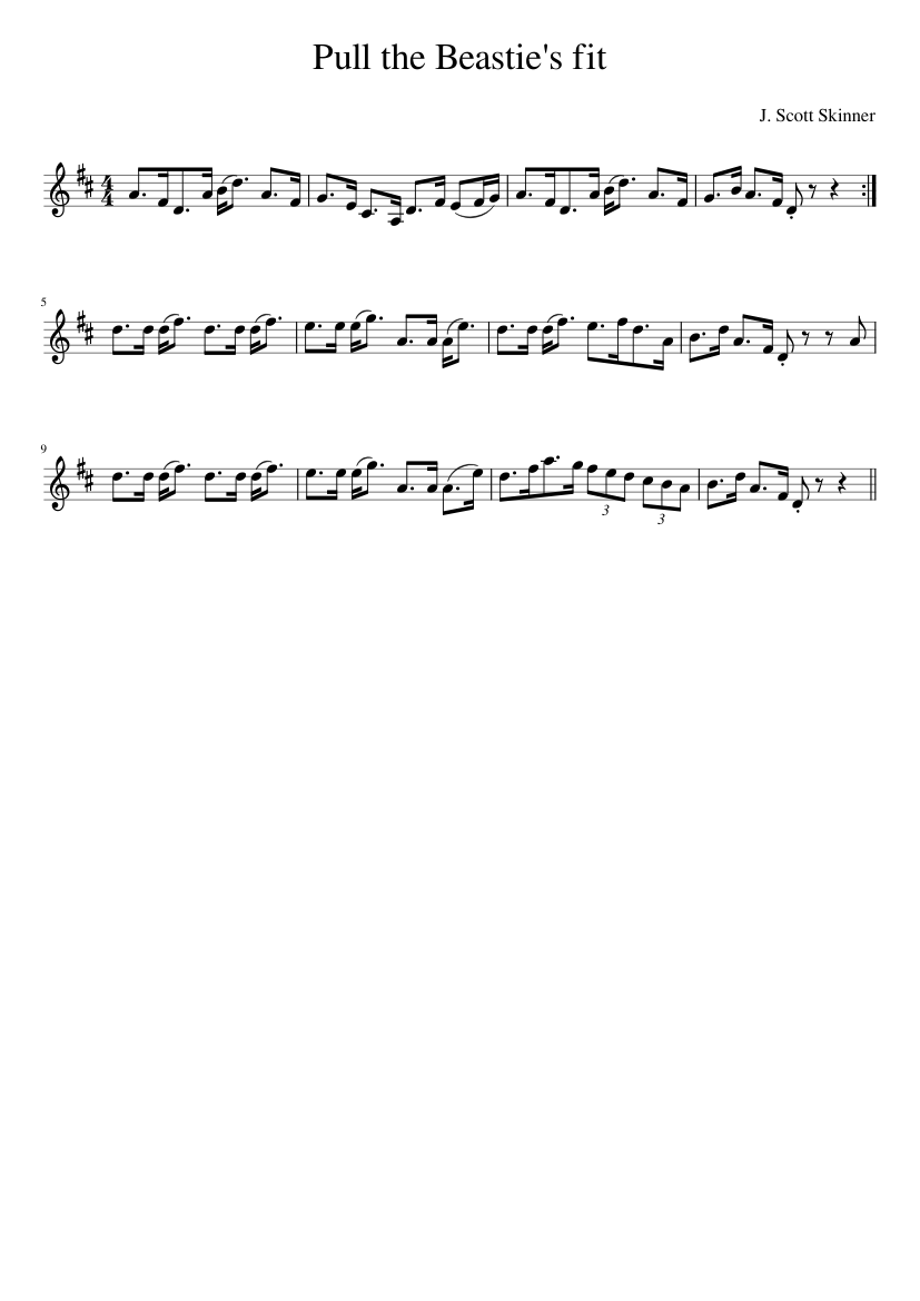 Pull the Beastie's fit