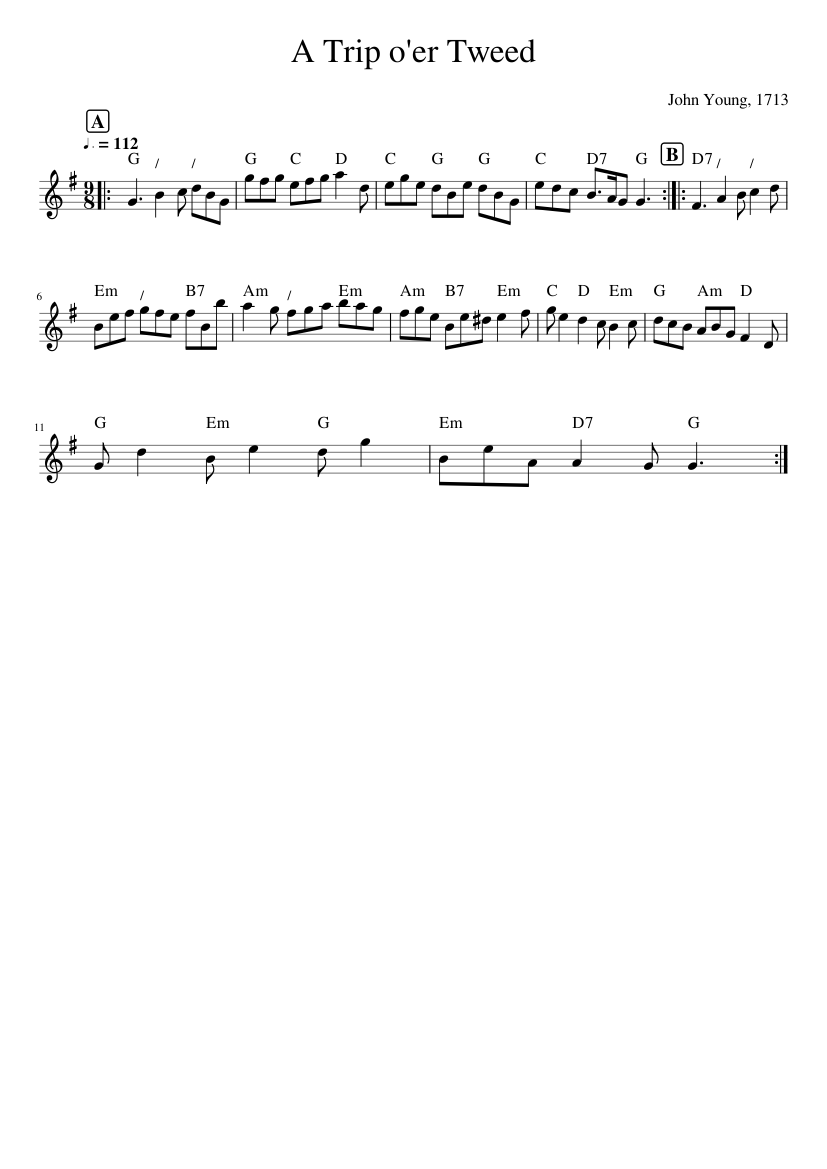 A Trip o'er Tweed