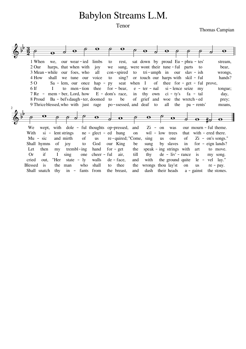 Babylon Streams L.M.