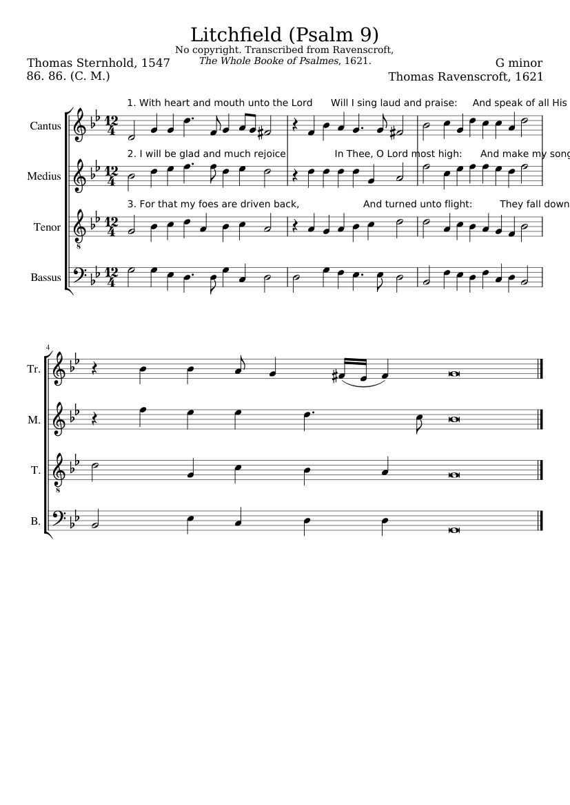 With heart and mouth unto the Lord