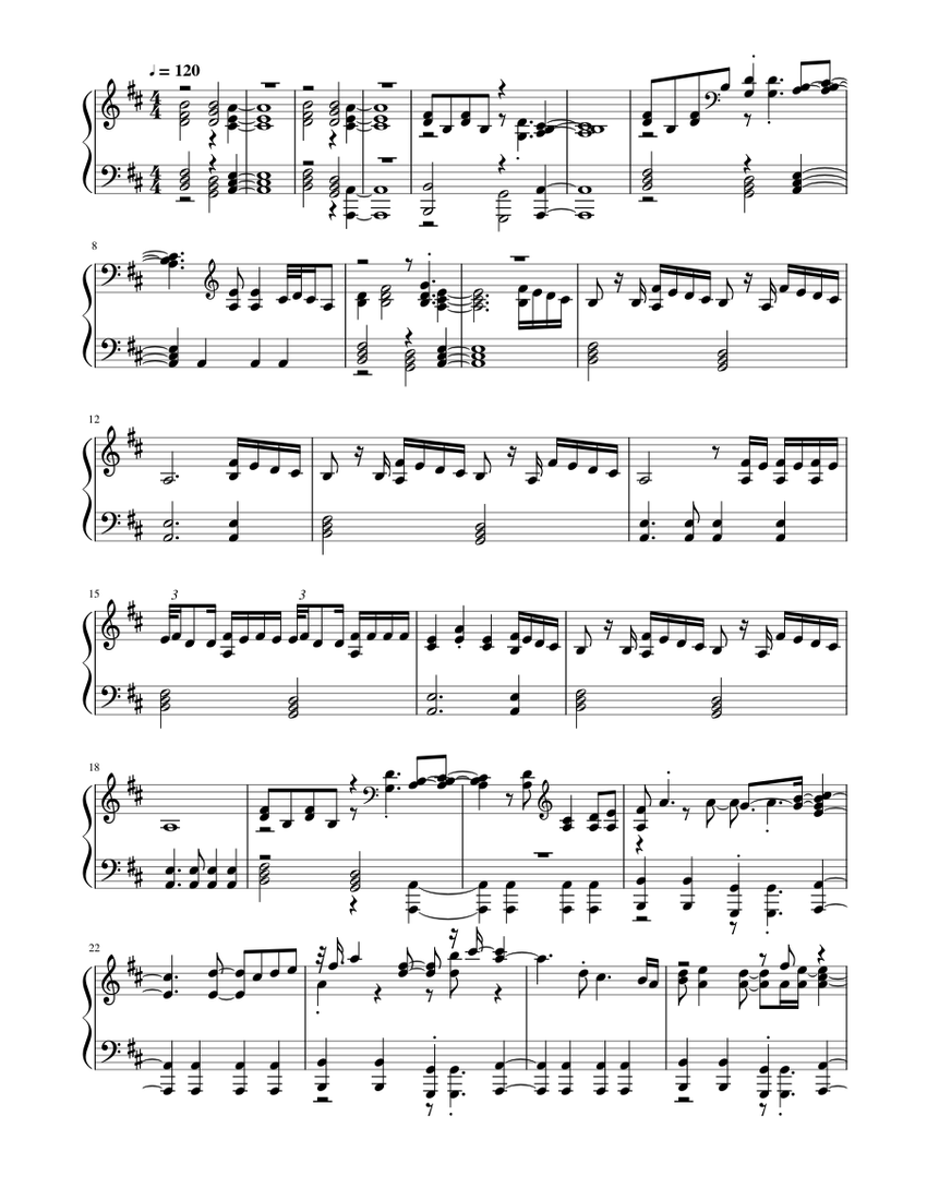 Sur le sol - Lomepal Sheet music for Piano (Solo) | Musescore.com
