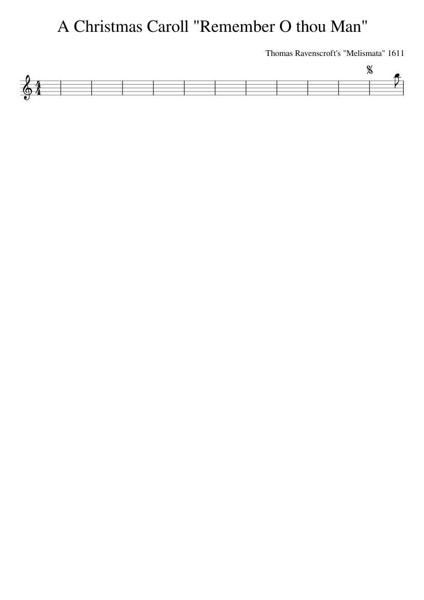 A Carol For Christmas Eve