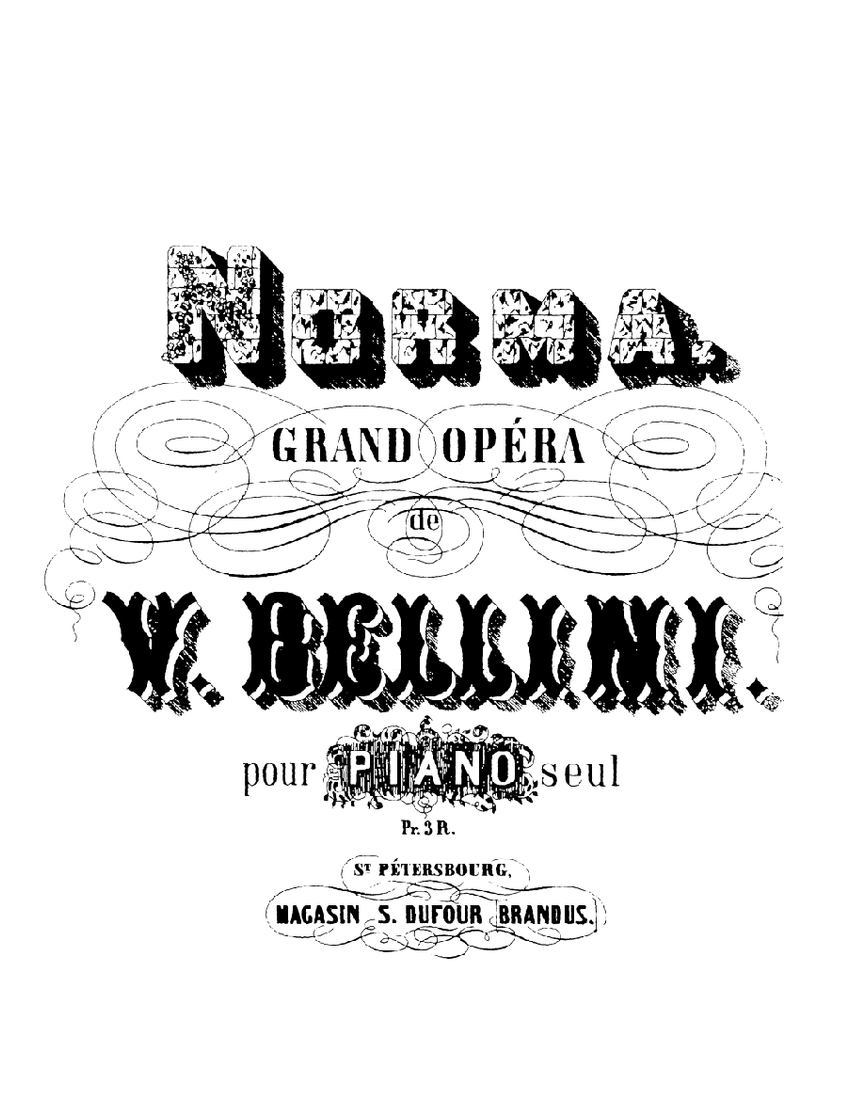 Norma No 4 Cavatina Casta Diva Chi Inargenti Vincenzo Bellini Norma no 4 cavatina casta diva chi inargenti vincenzo bellini