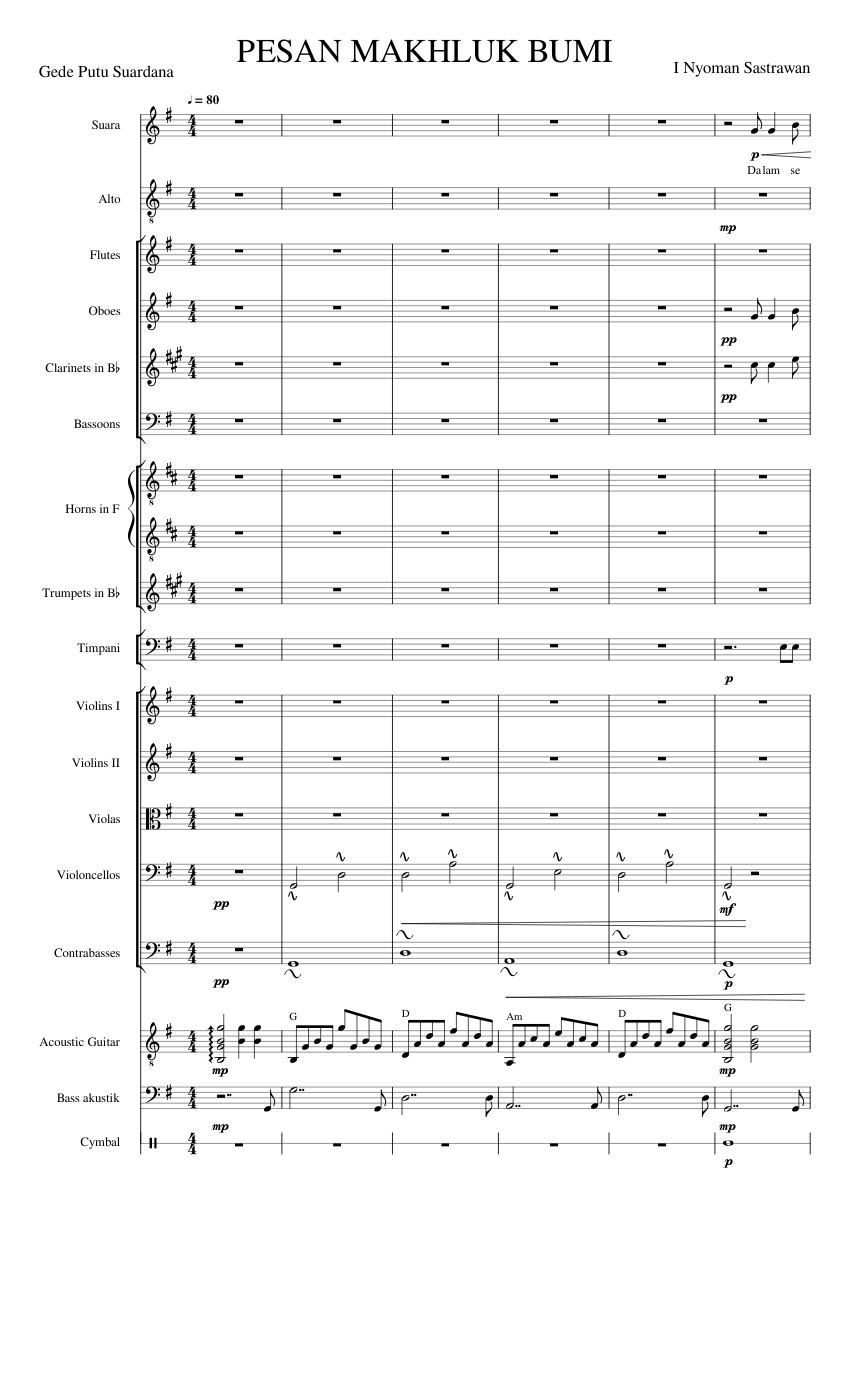 PESAN MAKHLUK BUMI ORKESTRA 3