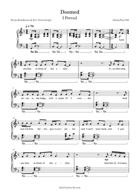 I Prevail sheet music  Play, print, and download in PDF or MIDI sheet  music on