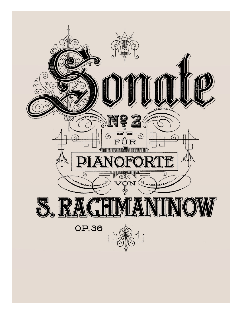 Piano Sonata No.2 Op.36