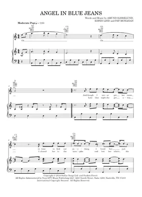 Free Angel In Blue Jeans by Train sheet music | Download PDF or print on  Musescore.com