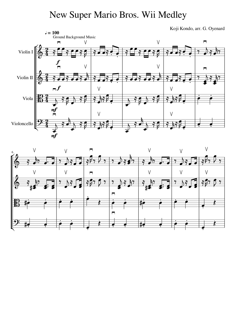 new super mario bros wii - background music