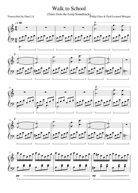Free Philip Glass sheet music | Download PDF or print on Musescore.com