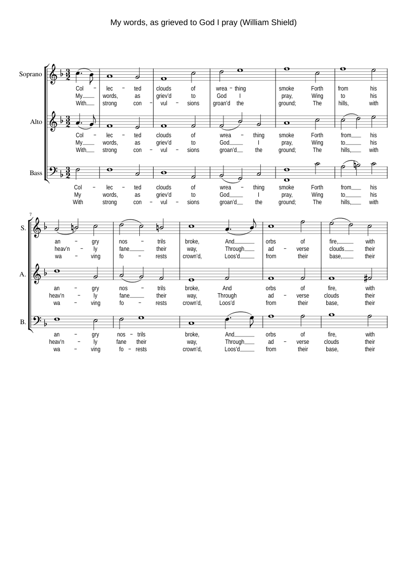 My words as grieved to God I pray