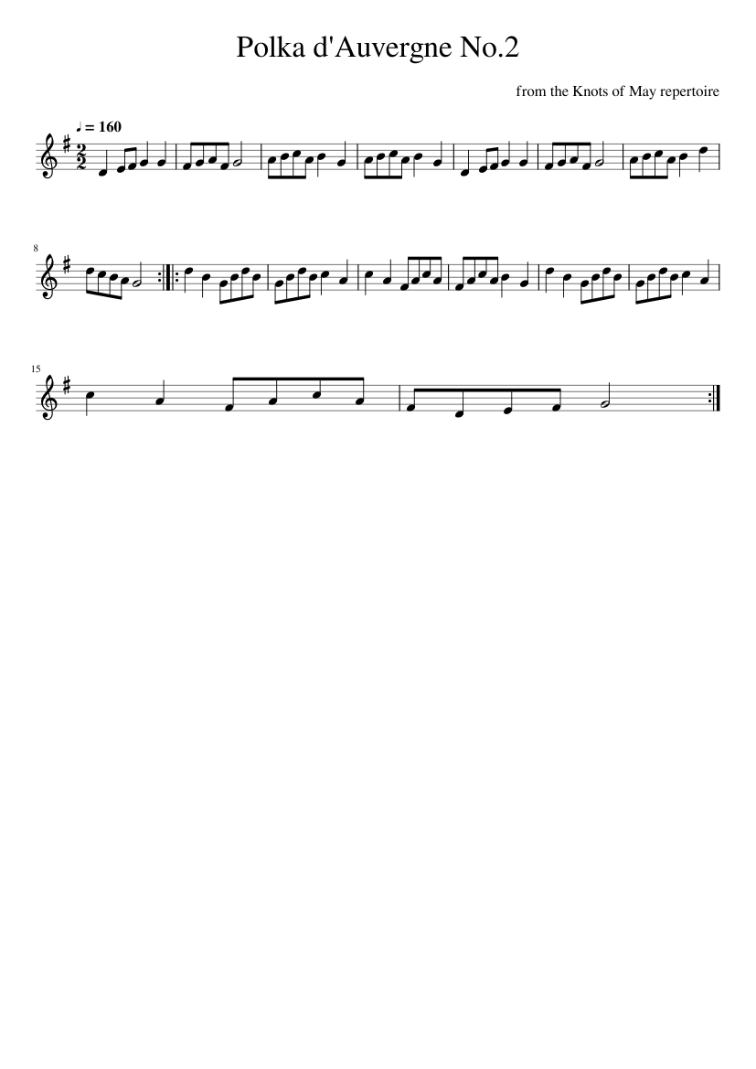 Polka d'Auvergne No.2