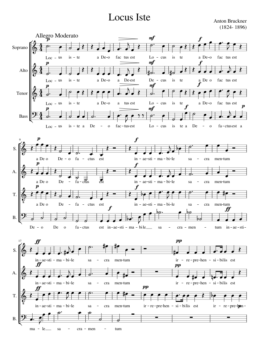 Locus Iste - Anton Bruckner