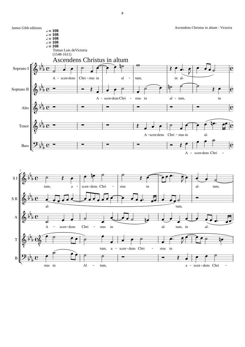 Ascendens Christus in altum (2nda pars Ascendit Deus)