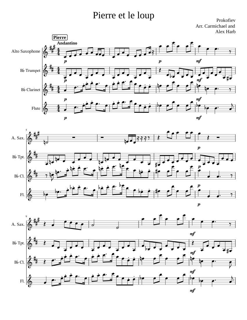 Peter and the Wolf Op.67