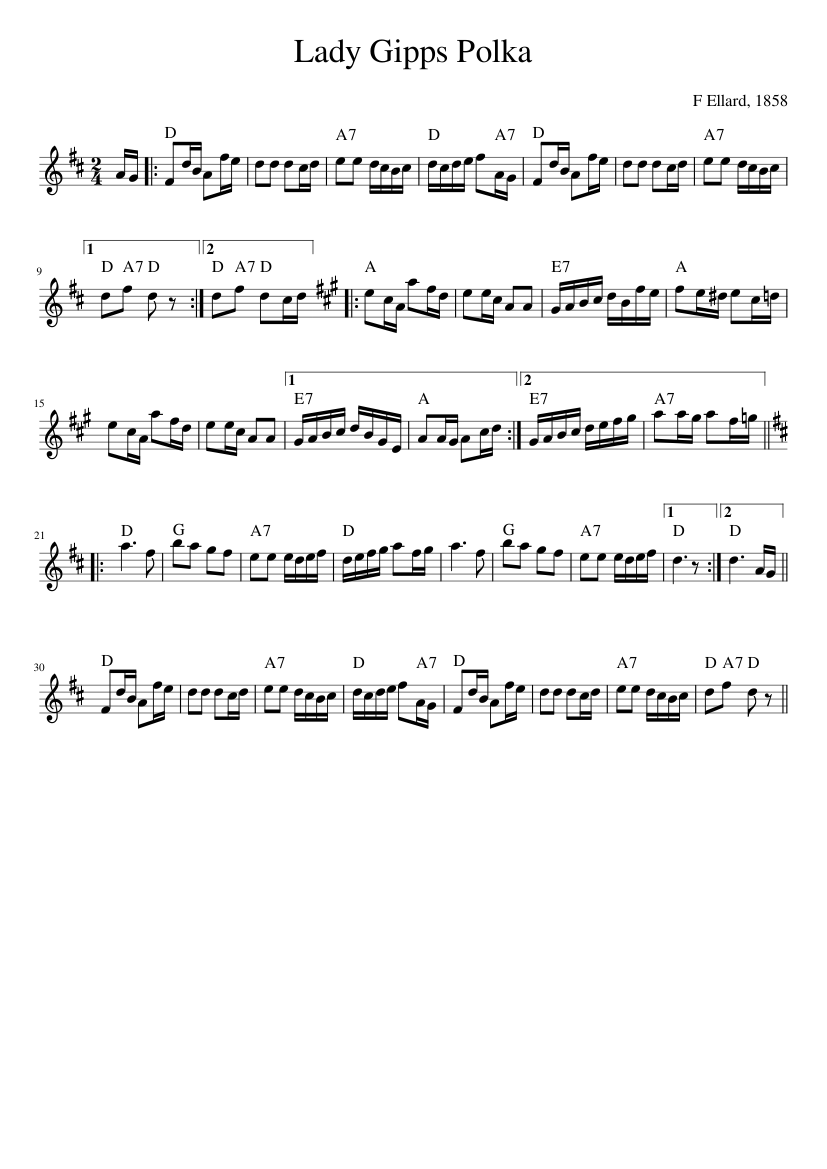 Lady Gipps Polka