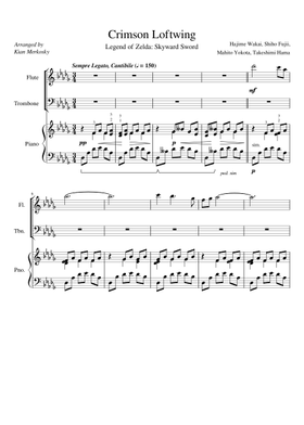 Crimson Loftwing Sheet Music Free Download In Pdf Or Midi On Musescore Com