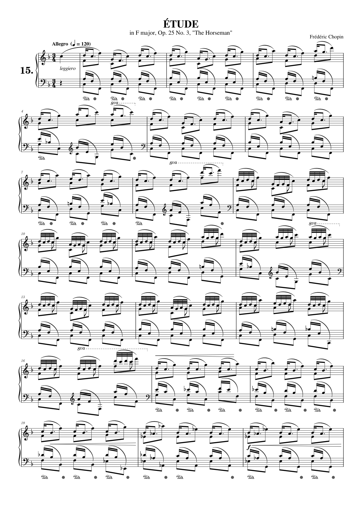 Études Op.25
