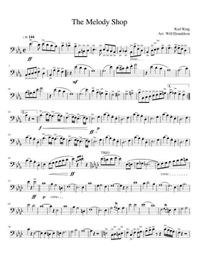 Free The Melody Shop by Karl King sheet music