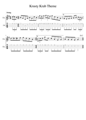 Hikaru Nara Sheet music for Ukulele (Solo)