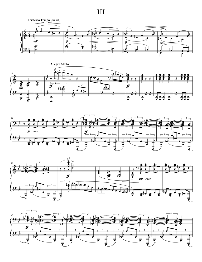 Piano Sonata No.2 Op.36