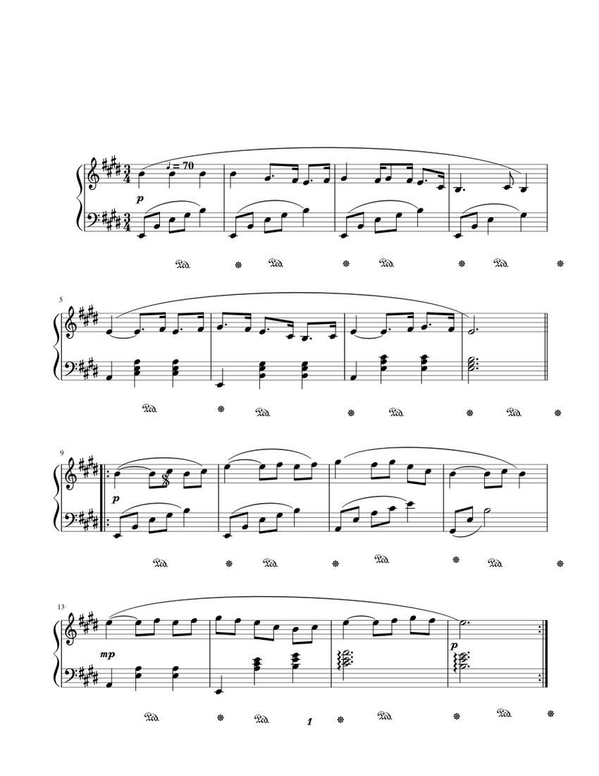Arirang Sheet music for Piano (Solo) | Musescore.com