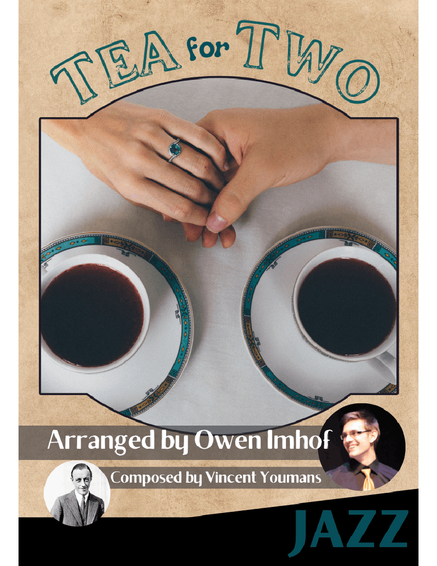 Jazz Flute Tea For Two Sheet music for Flute (Woodwind Trio