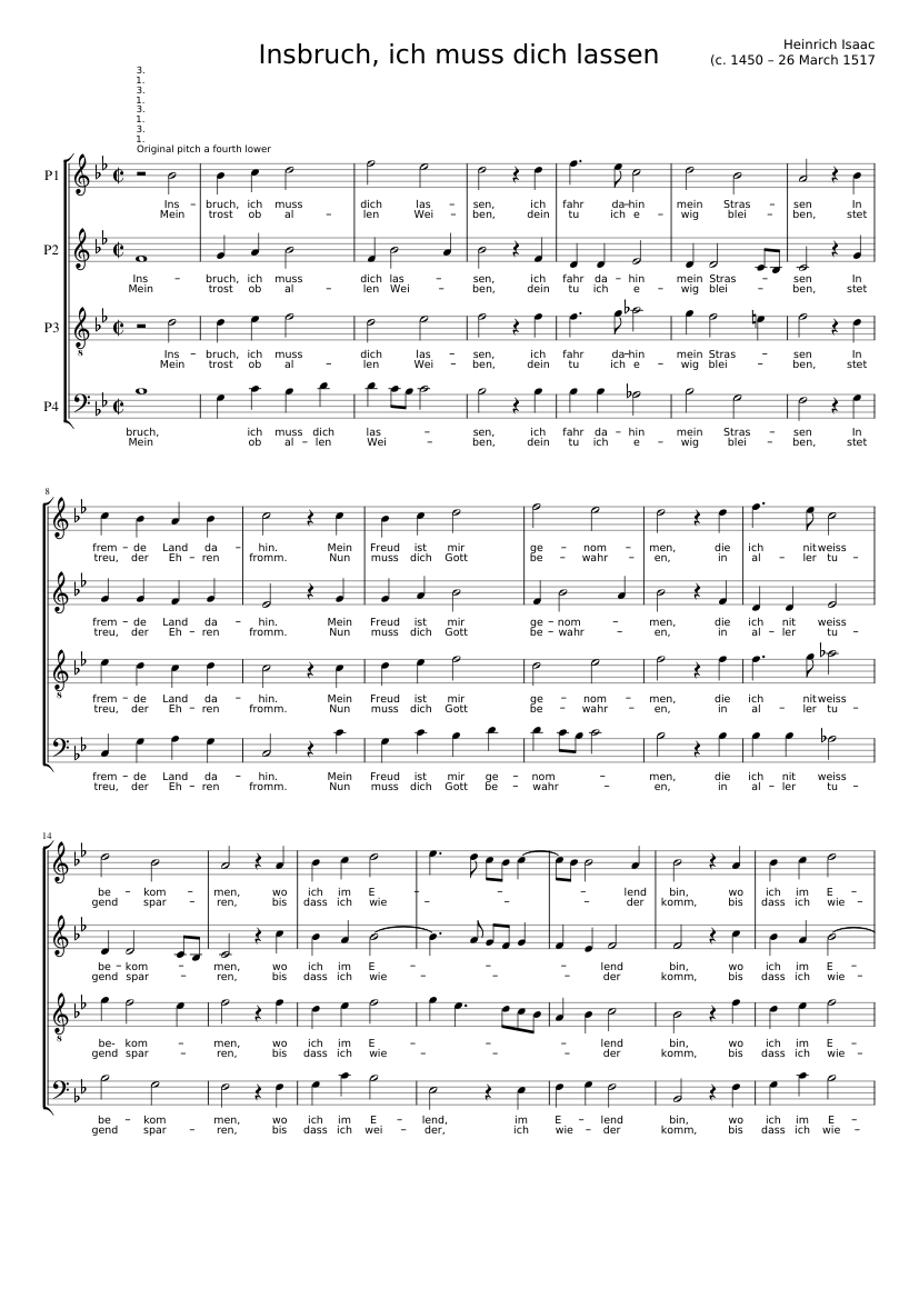 Innsbruck ich muss dich lassen