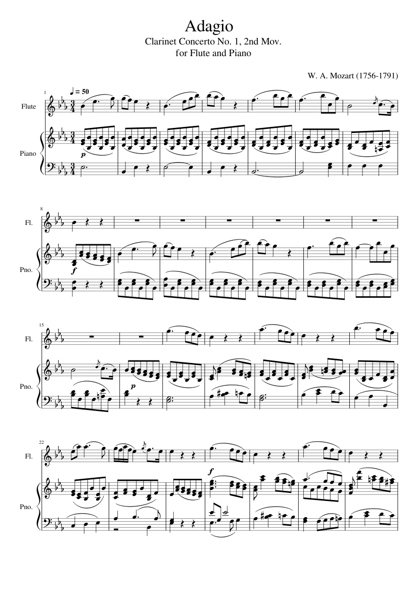 Clarinet Concerto K.622