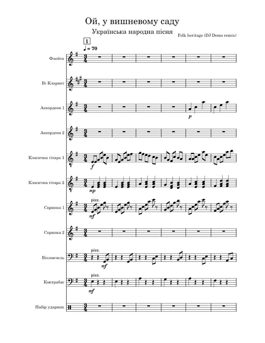 Ой хто хто миколая любить ноти на фортепіано