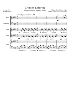 Crimson Loftwing Sheet Music Free Download In Pdf Or Midi On Musescore Com