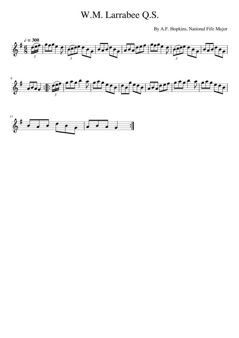 W.M. Larrabee Q.S.