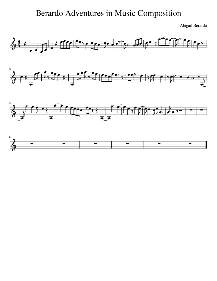 Berardo Adventures in Music Composition